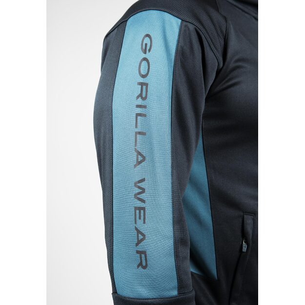 Gorilla Wear Devon Training Jacket - Gray/Blue