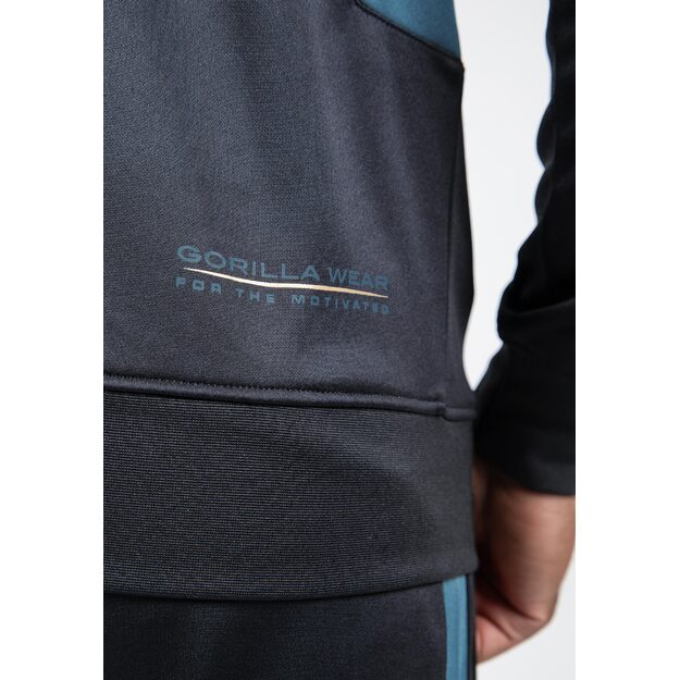 Gorilla Wear Devon Training Jacket - Gray/Blue
