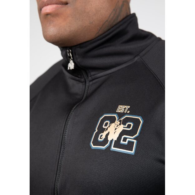 Gorilla Wear Devon Training Jacket - Gray/Blue