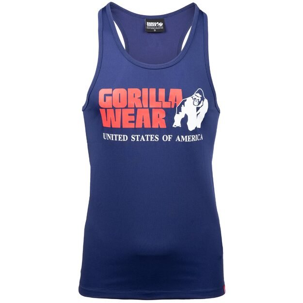 Gorilla Wear Classic Training Tank Top - Navy
