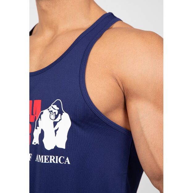 Gorilla Wear Classic Training Tank Top - Navy