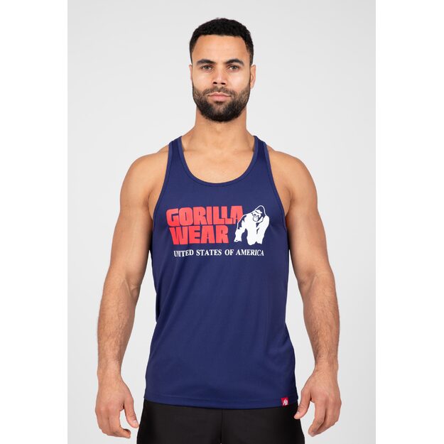 Gorilla Wear Classic Training Tank Top - Navy
