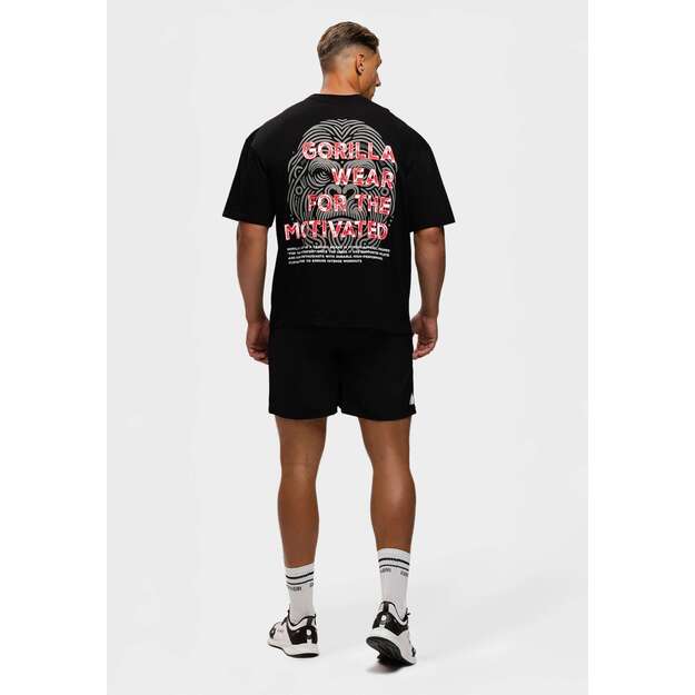 Gorilla Wear Macon Oversized T-Shirt - Black