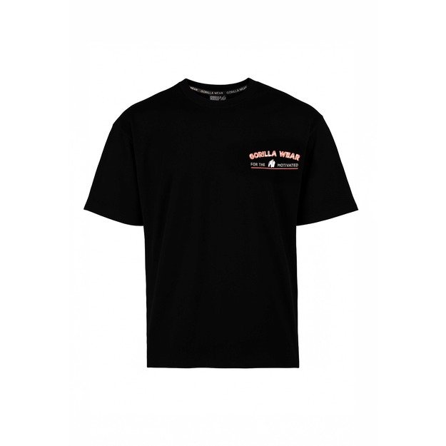 Gorilla Wear Macon Oversized T-Shirt - Black