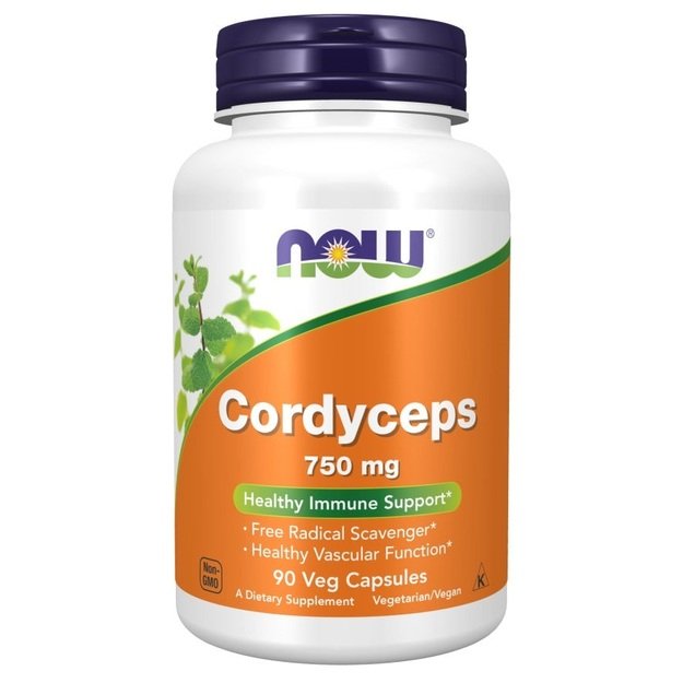 Now Foods Cordyceps 750 mg 90 vcaps