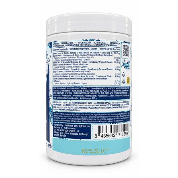 Life Pro Pura Vida Milk Thistle Depura 270 capsules