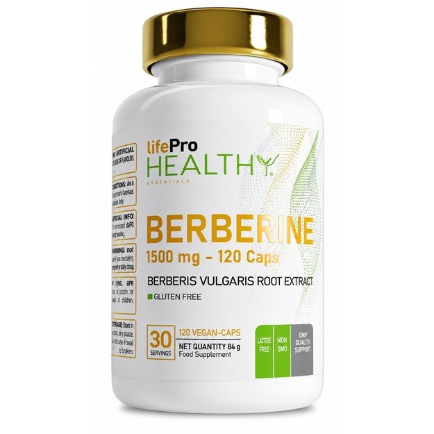 Life Pro Berberinas 1500 mg 97% 120 kaps