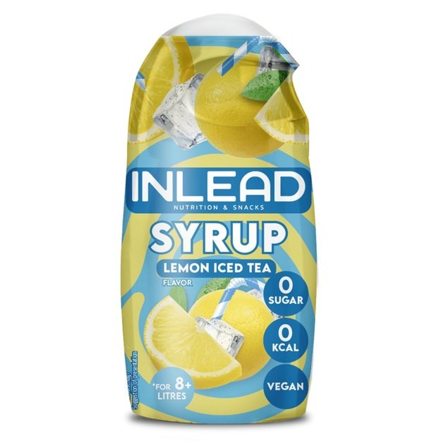 Inlead Squeeze Sirupas 65ml Lemon Iced Tea
