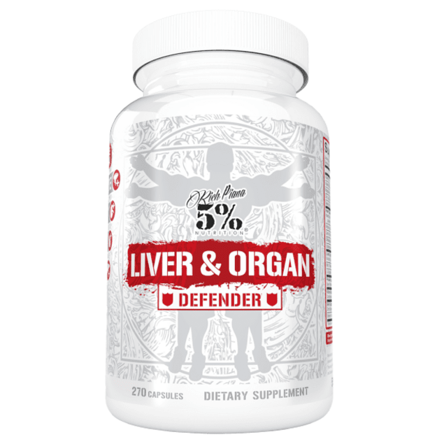 5% Nutrition Liver & Organ Defender 270 kaps (kepenims)