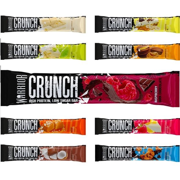 Warrior Crunch 64 gr baltyminis batonėlis