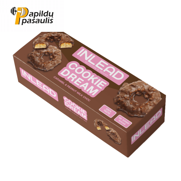 Inlead Cookie Dream Caramel & Peanut 125 g-Milk Choc