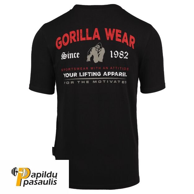 Gorilla Wear Warren T-Shirt - Black