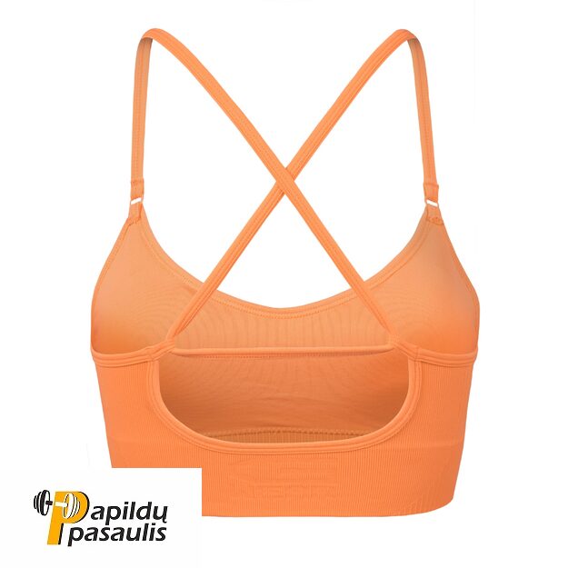 Gorilla Wear Olivia Seamless Sports Bra - Peach