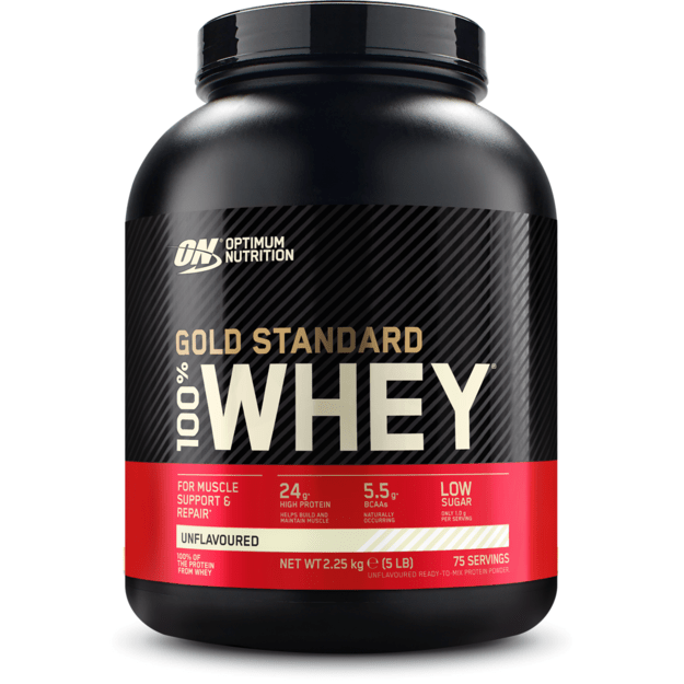 Optimum Nutrition 100% Whey Gold Standard 2270 g Unflavored