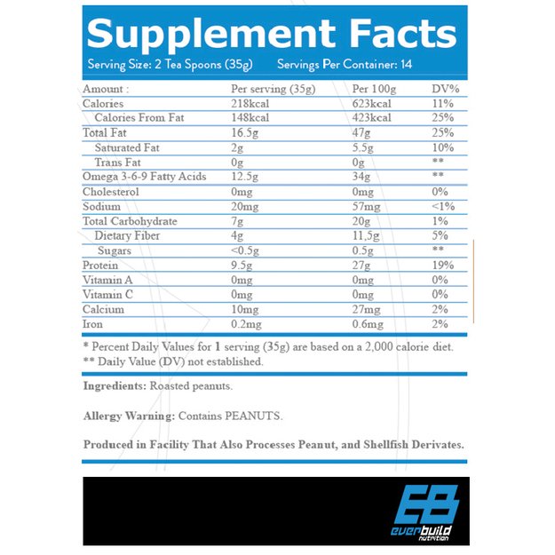 EverBuild Nutrition Peanut Butter™ 495 gr