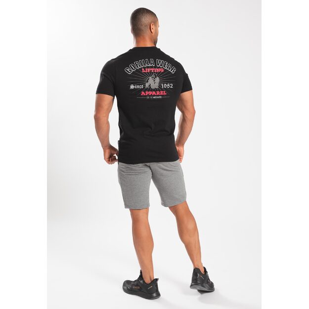 Gorilla Wear Oregon T-Shirt - Black