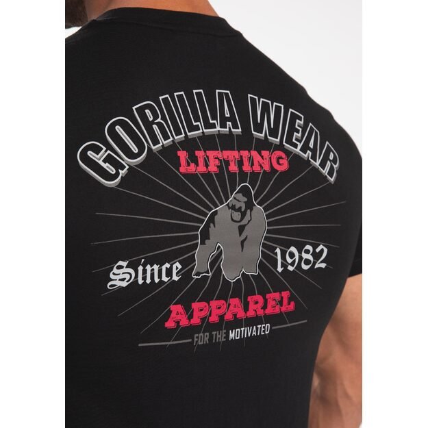 Gorilla Wear Oregon T-Shirt - Black