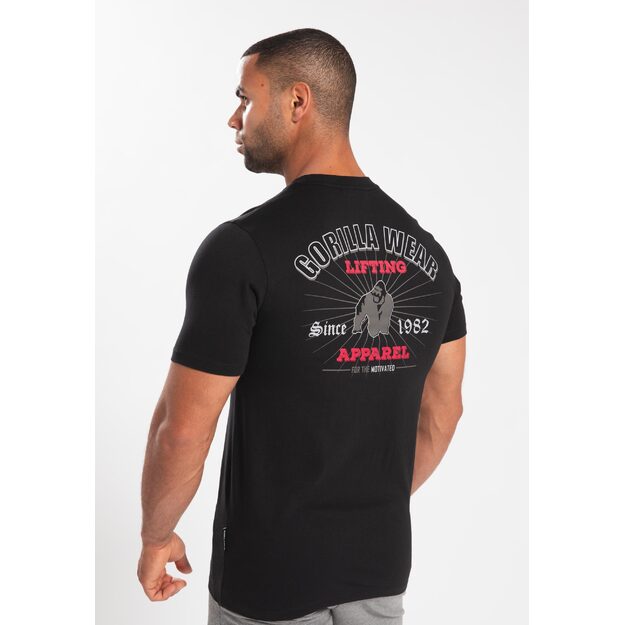 Gorilla Wear Oregon T-Shirt - Black