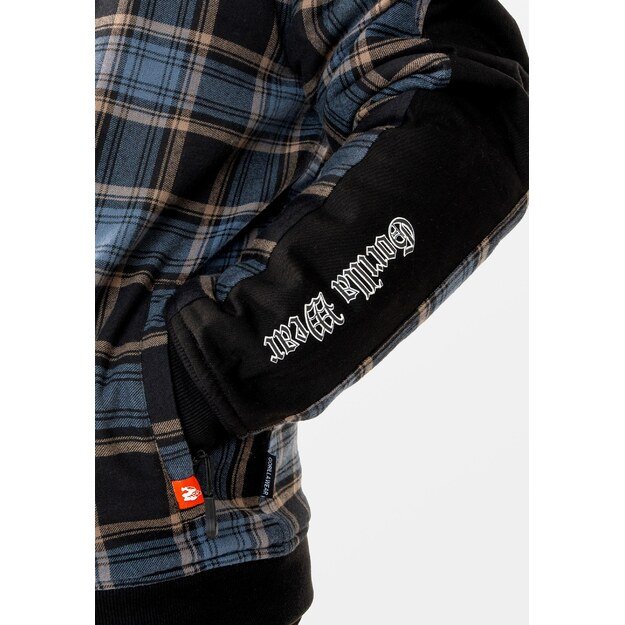 Gorilla Wear Kenton Zipped Jacket - Black/Blue