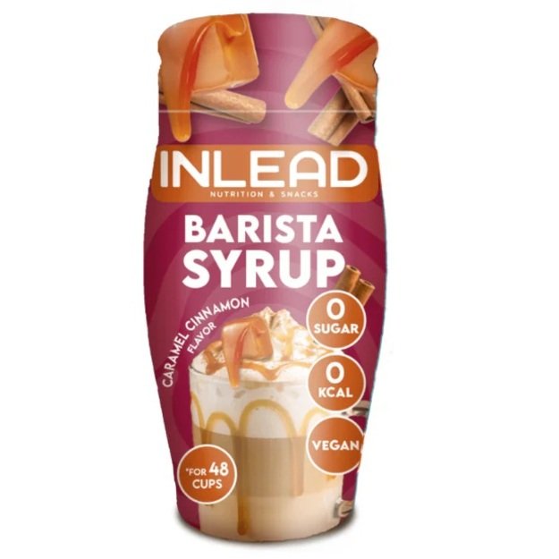 Inlead Barista sirupas - 65 ml Caramel Cinnamon