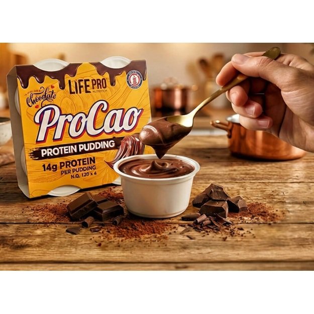 Life Pro Fit Food Protein Pudding 4 X120g