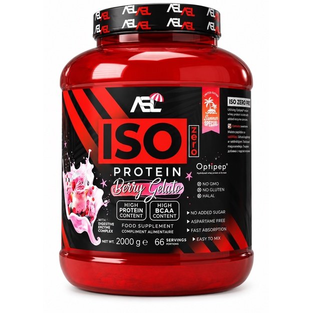 All Sports Labs Iso Zero Protein 2000 g Berry Gelato