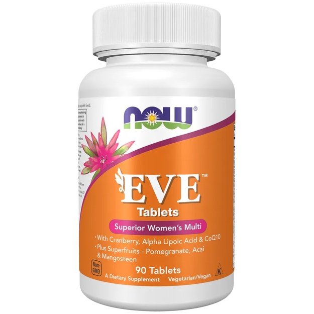 NOW Foods EVE Superior Women's Multi 90 tablečių