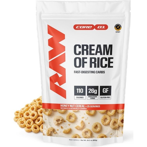 RAW Nutrition Cream of Rice Honey Nut Cereal 800 g