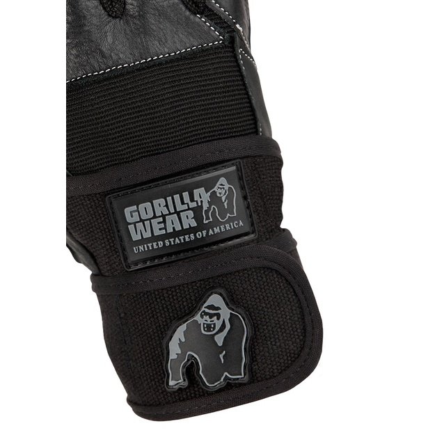 Gorilla Wear Dallas Wrist Wraps Gloves - Black