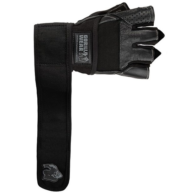 Gorilla Wear Dallas Wrist Wraps Gloves - Black