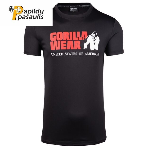 Gorilla Wear Classic Training T-Shirt - Black