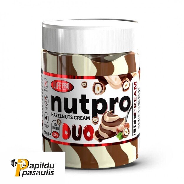 Life Pro Protein Cream Nutpro Duo 250g Gluten Free