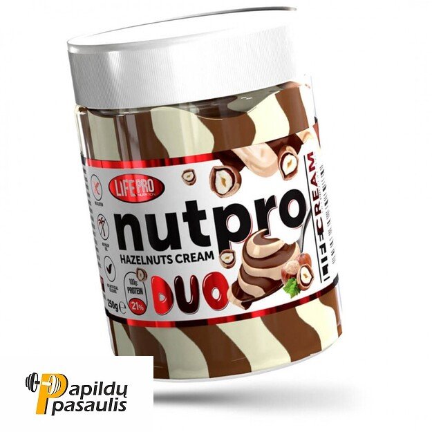 Life Pro Protein Cream Nutpro Duo 250g Gluten Free