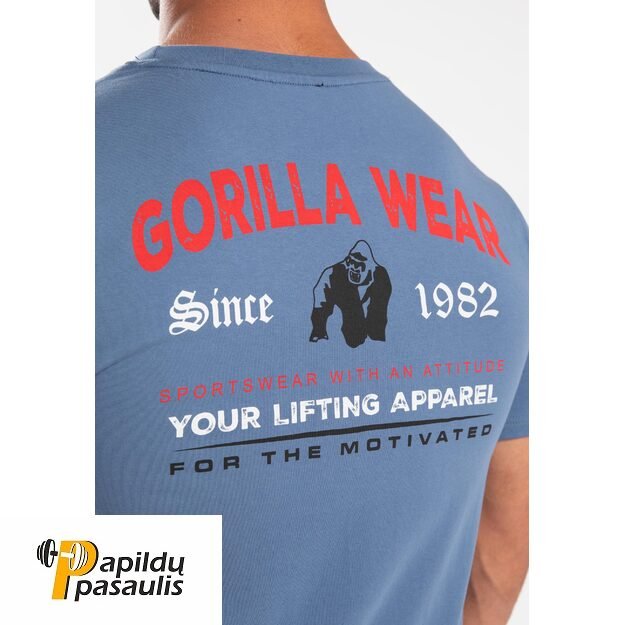 Gorilla wear Warren T-Shirt - Coronet Blue