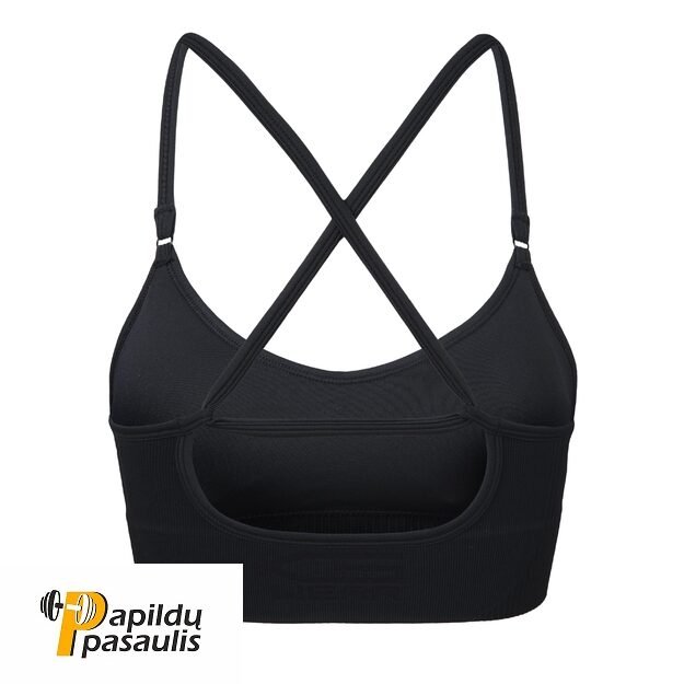 Gorilla Wear Olivia Seamless Sports Bra - Black