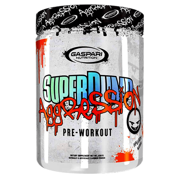 Gaspari Super Pump Aggression 450g (Mayhem Mango)