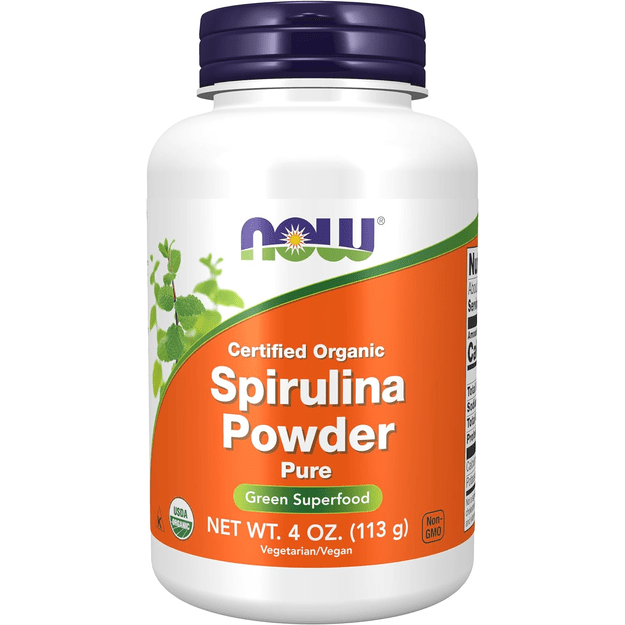 Now Foods Organic Spirulina Powder 113g