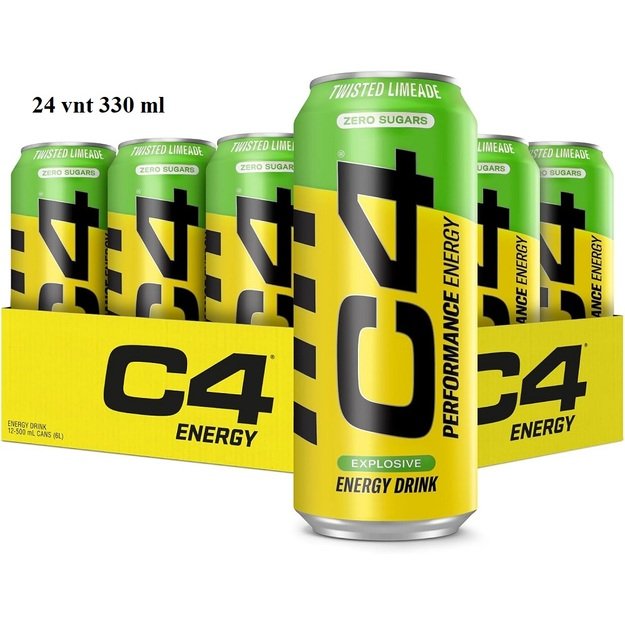 Cellucor C4 Energy 330 ml EXP: 2025.04.17 24 vnt