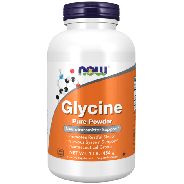 NOW Foods Glycine Pure Powder 454g