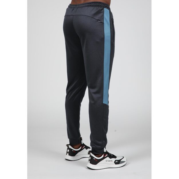 Gorilla Wear Devon Training Pants - Black/Blue
