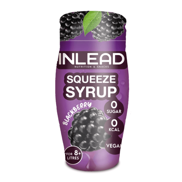 Inlead Squeeze Sirupas 65ml vandeniui paskaninti (Blackberry)