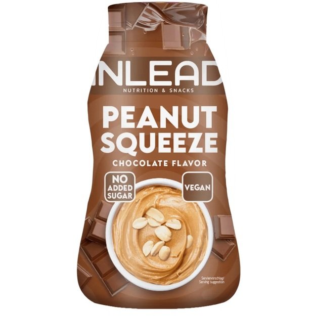 Inlead Peanut Squeeze 520 g Chocolate Flavor