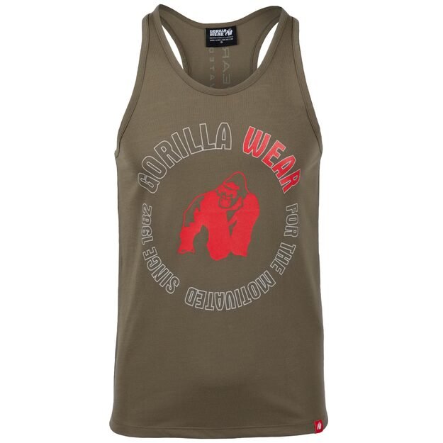 Gorilla Wear Lafayette Tank Top - Army Green