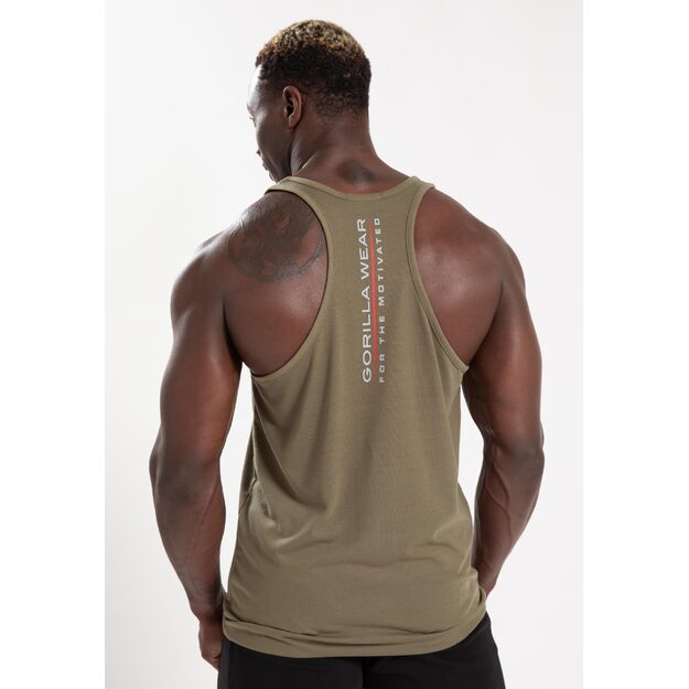 Gorilla Wear Lafayette Tank Top - Army Green