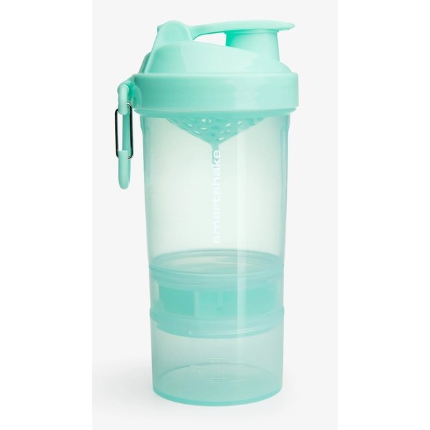 SmartShake Original 2go 600ml + 2 talpos (Mint green)