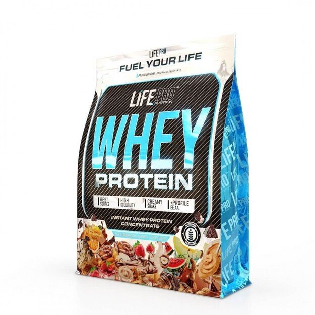 Life Pro Nutrition Whey 2kg New (be skonio-naturalus)