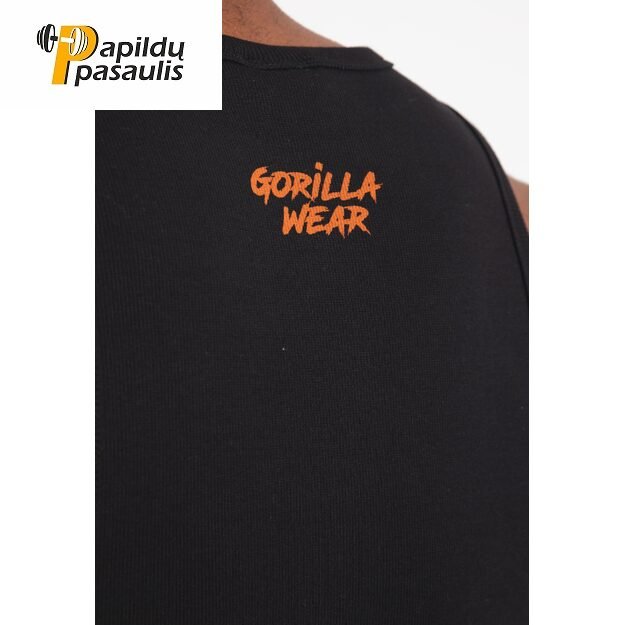 Gorilla Wear Monterey Tank Top - Black/Orange