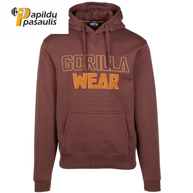 Gorilla Wear Nevada Hoodie - Brown