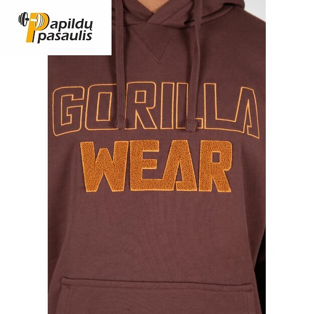 Gorilla Wear Nevada Hoodie - Brown