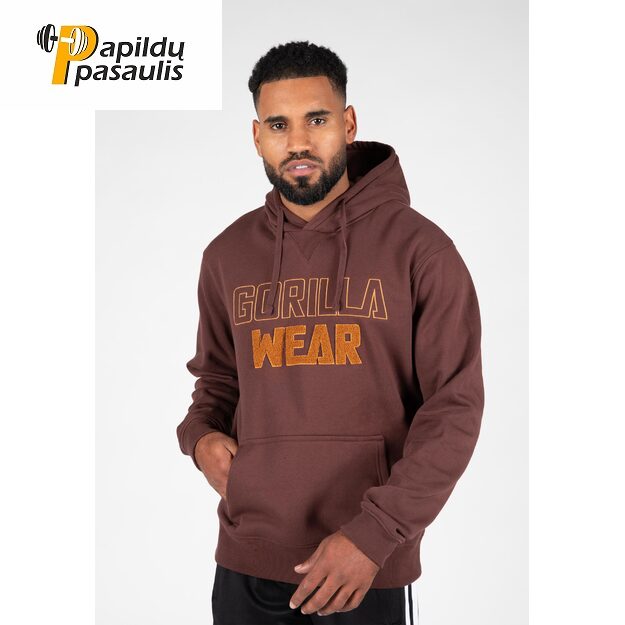 Gorilla Wear Nevada Hoodie - Brown